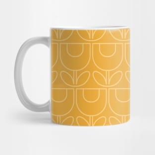 Tulip Line Yellow Mug